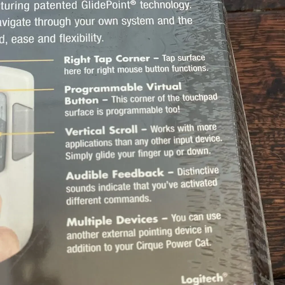 Cirque Power Cat Touchpad PC Model GDB450 Glidepoint Old Stock Box Damaged READ